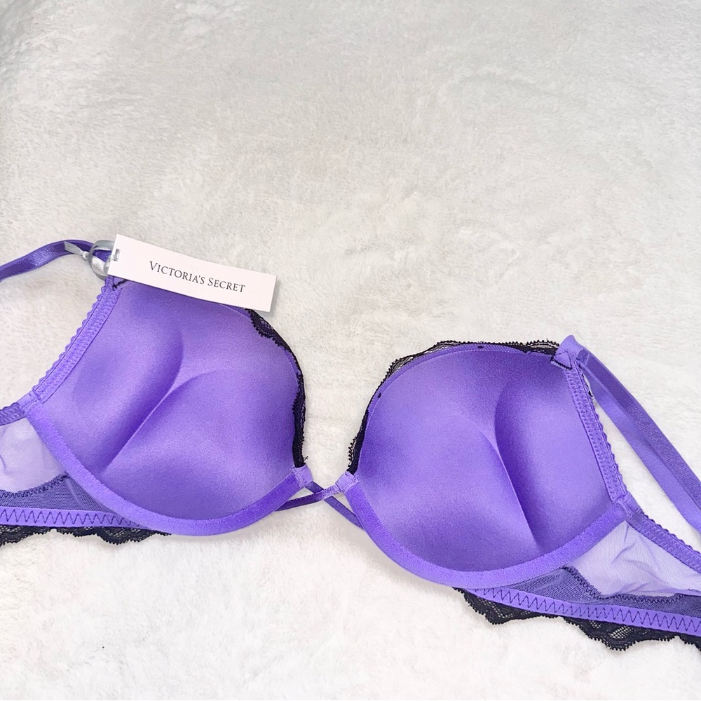 NWT! Victoria’s Secret Bombshell Bra & Cheeky Panty! - Picture 4 of 11